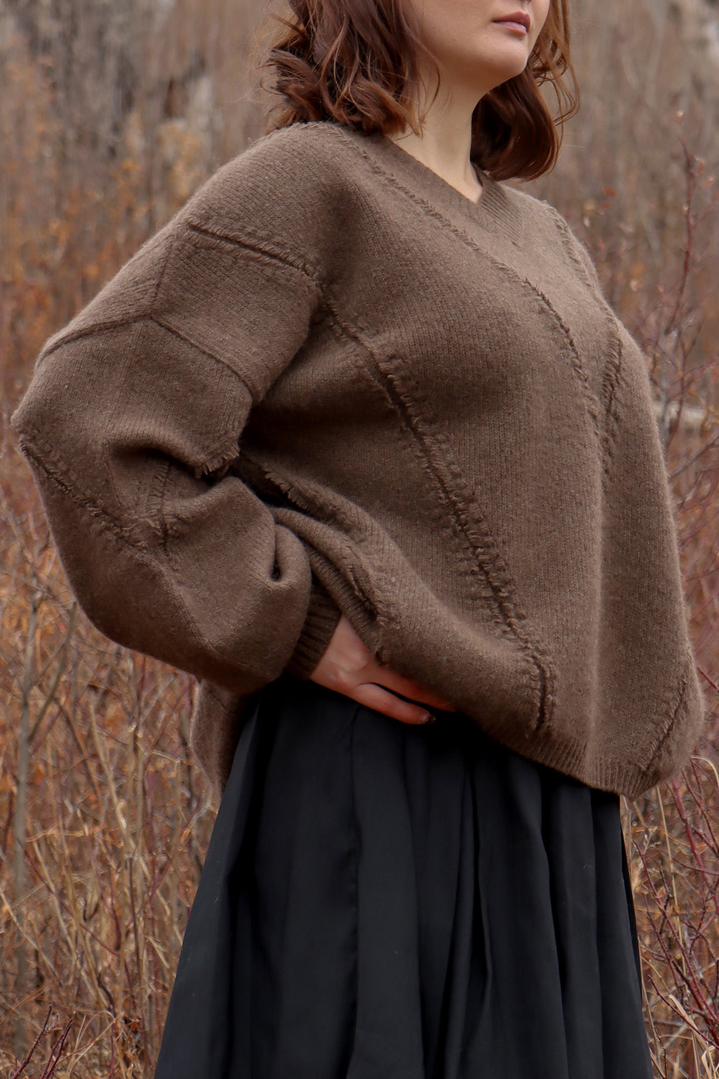 Oversized Yak Wool Jumper
