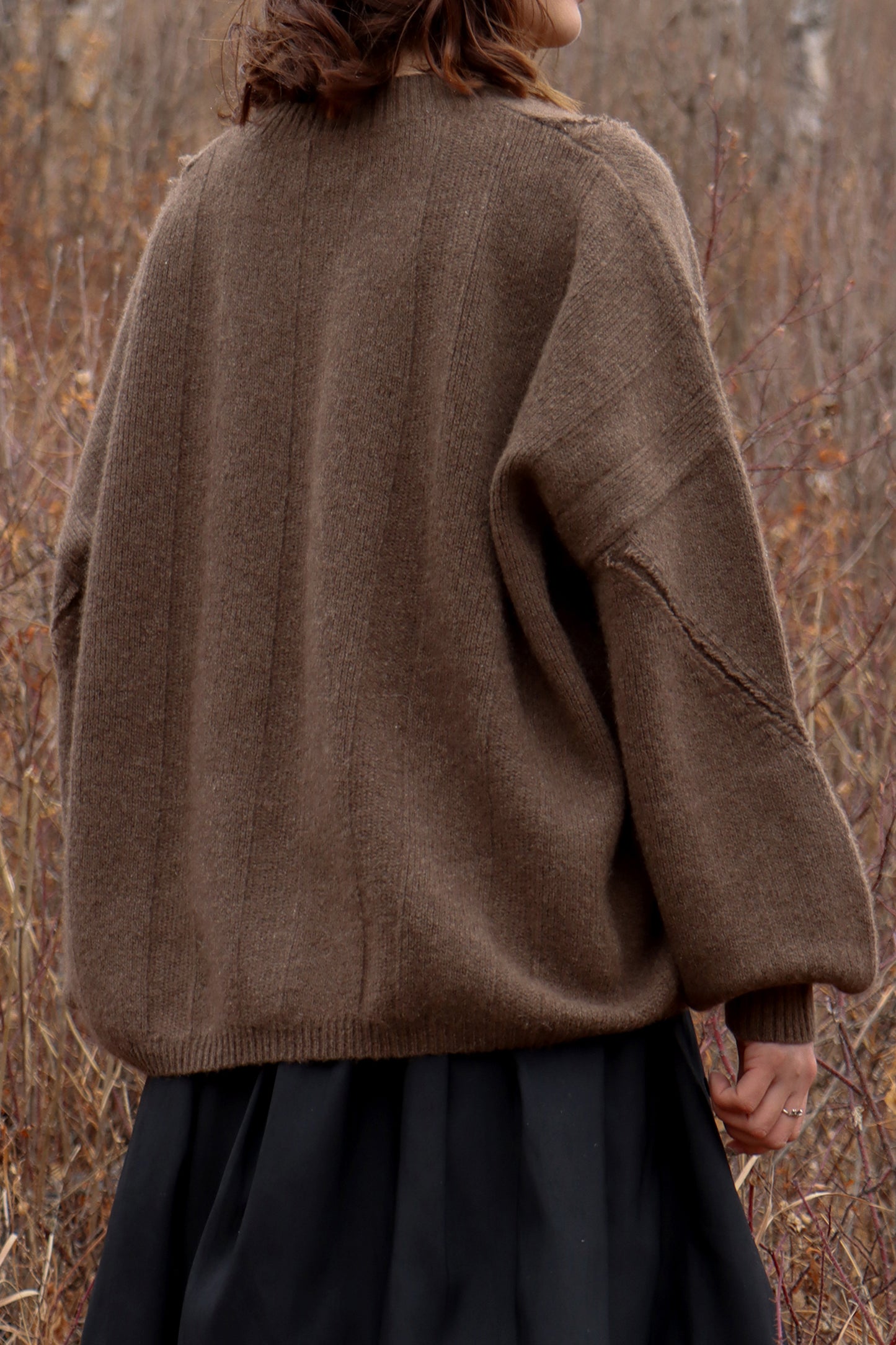 Oversized Yak Wool Jumper